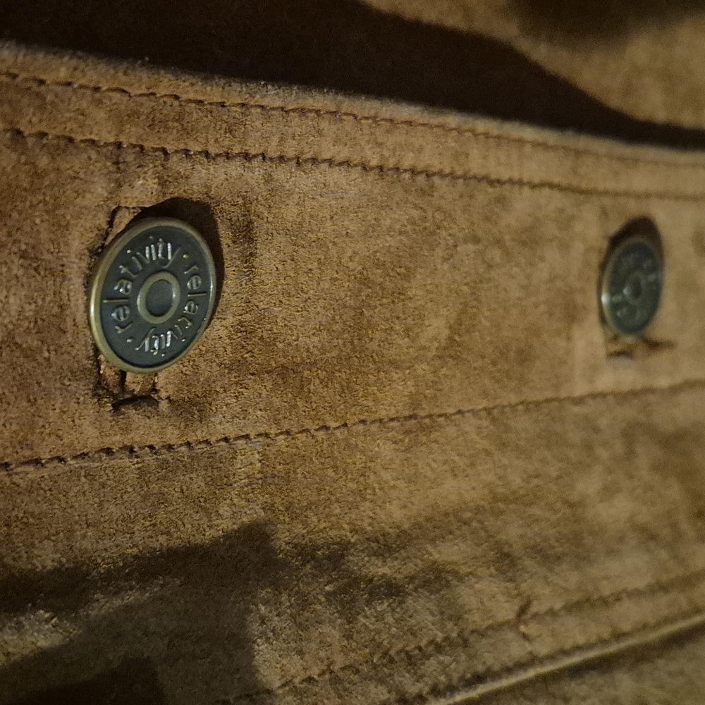 Relativity Rustic Suede Jean Jacket - Picture 5 of 5
